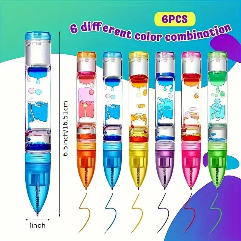 CharmNova Liquid Motion Bubble Pen-Retractable thumbnail 2