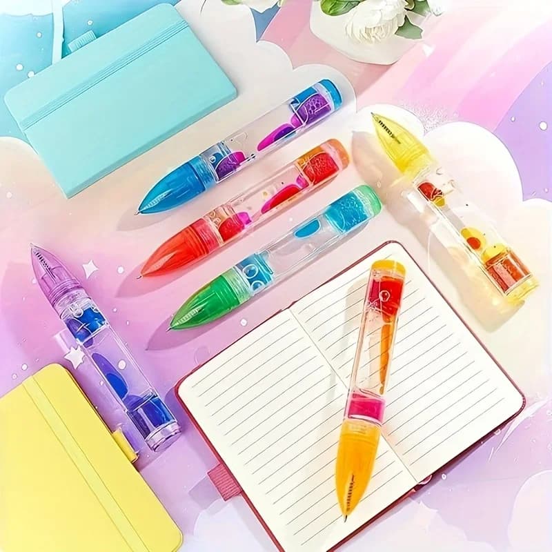 CharmNova Liquid Motion Bubble Pen-Retractable thumbnail 4